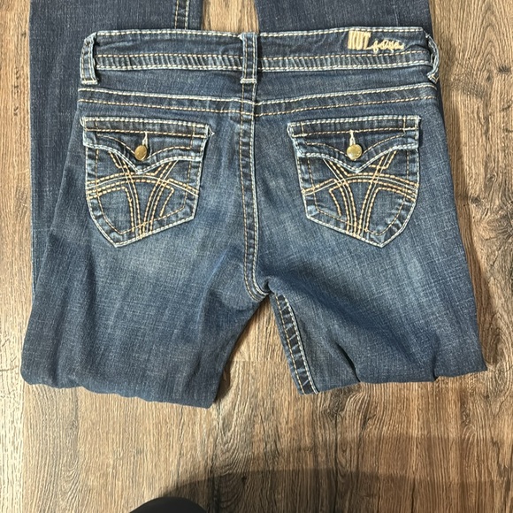 KUT from the Kloth jeans like new size 6 Natalie high rise bootcut - Picture 2 of 7